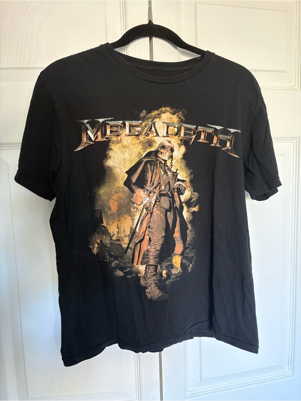 Black Vintage Megadeath Band T-Shirt